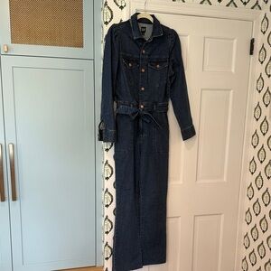 GAP Dark Blue Denim Jumpsuit